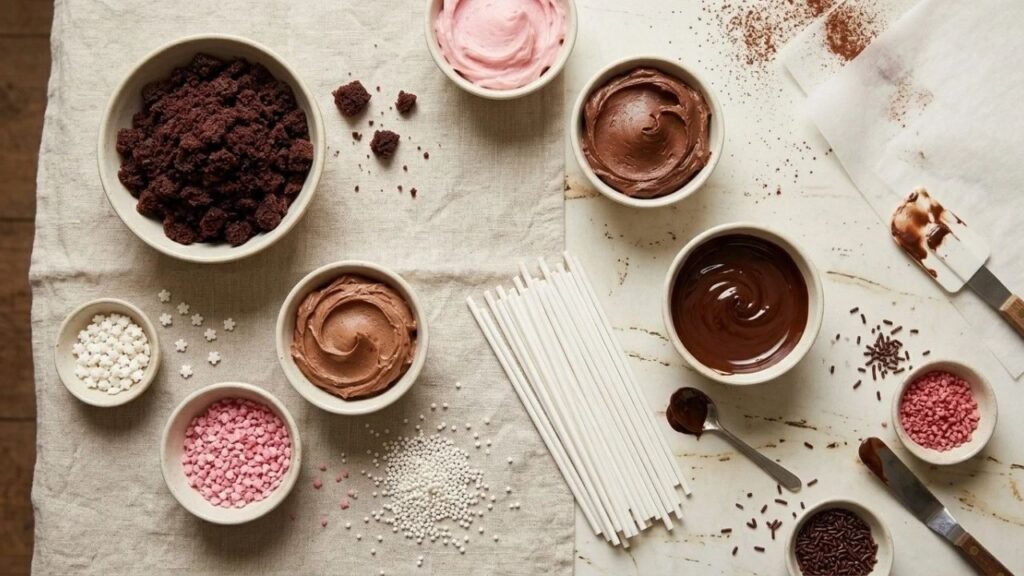 Cake pop ingredients