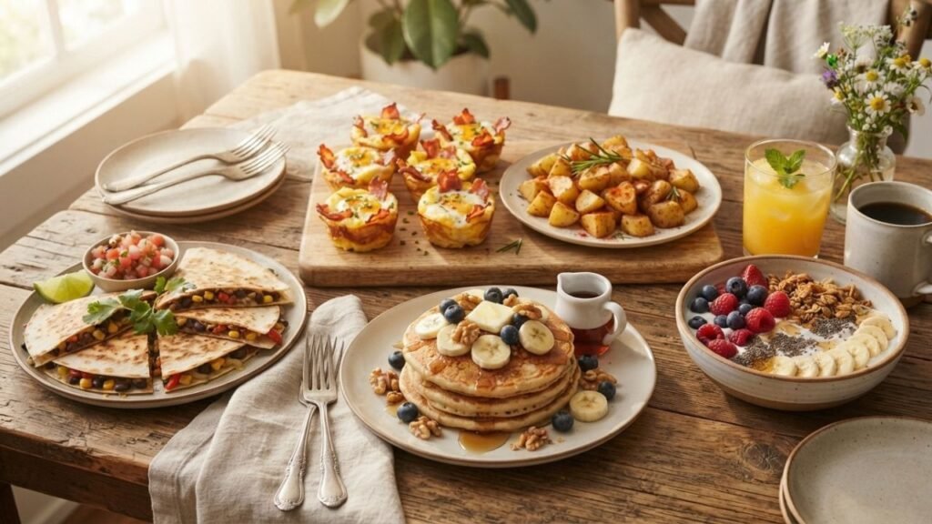 Easy brunch recipes for busy mornings