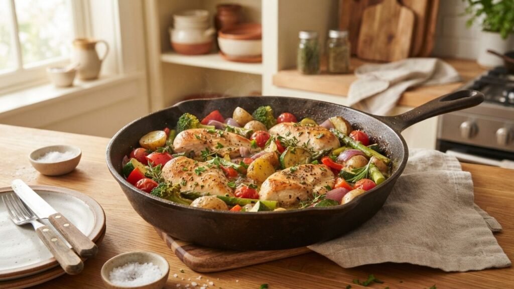 Heartumental recipe skillet meal